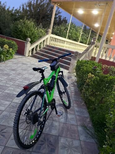 1 yaşdan yuxarı uşaqlar üçün velosipedlər: İşlənmiş Dağ velosipedi Toba, 26", sürətlərin sayı: 10, Ünvandan götürmə — 2