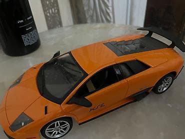 Model avtomobil – portağal rəngli idman kupe (Lamborghini tərzində) - — 1