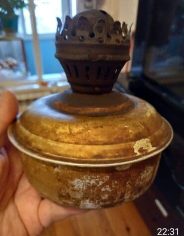 SSSR.1962 ci il. 
LAMPA.
Şüşəsi,yoxdur, 
İşləyir