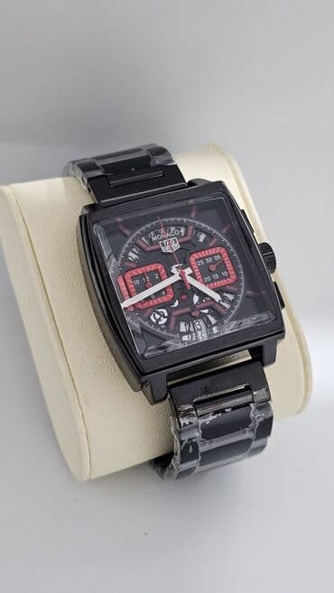 zümrüd qaşlı üzüklər: Qol saatı, Emporio Armani, rəng - Yaşıl — 9