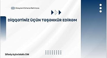 ev temiri qiymetleri: Xidmət: Peşəkar slaydların hazırlanması Dizayner: Elshana Rahimova — 4