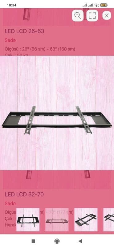 krosno tv: Yalniz bi̇zdə. 85 dyümə kimi yəni 216 sm tv üçün yalnız 15 dərəcə — 2