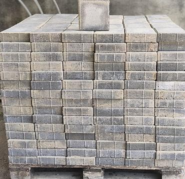 beton cən: Möhkəm beton döşəmə daşları (trotuar plitələri) - Material — 1