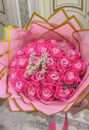 süni gul: Sifarisle hazirlanir — 19