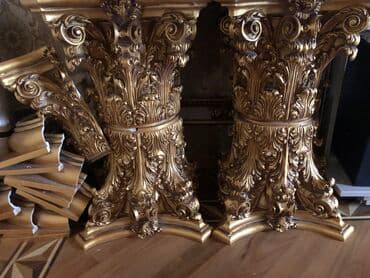 alcipan fiqurlari tavan: Qedim yunan sutunlari.kapitelle birlikde.istifade — 3