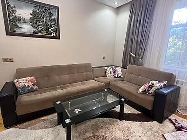 Mebel: İşlənmiş, Künc divan, Divan, Bazalı, Açılan — 1
