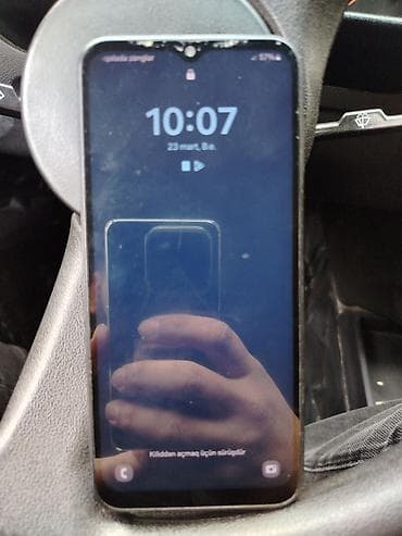 Samsung Galaxy A14, 128 GB, rəng - Qara, Barmaq izi