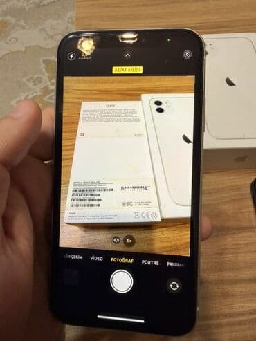 11 ekran: IPhone 11, 64 GB, Ağ, Face ID — 5