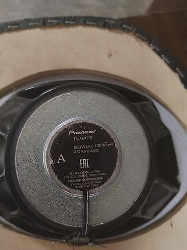 авто: Avtomobil üçün tam audio paneli - Paneldə 6 ədəd Pioneer oval akustik — 7