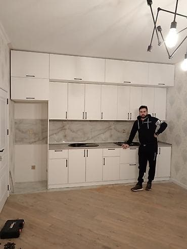 Sifarişlə mətbəx dəsti, Özü çəkən petlələr, MDF, Kredit var, Pulsuz çatdırılma