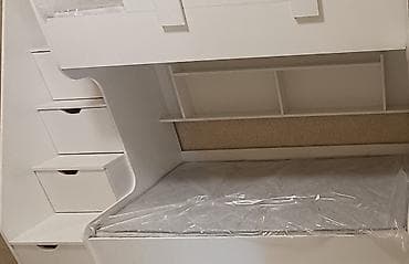 sisler: Oğlan və qız üçün, Yeni, Çarpayı, Matras ilə, Siyirməli, Laminat — 4