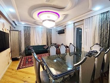 ecemide satilan evler: Əhmədli, 3 otaqlı, Yeni tikili, m. Həzi Aslanov, 128 kv. m — 1