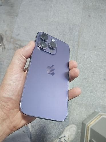 ipad 6 plus: IPhone 14 Pro, 256 GB, Deep Purple, Face ID — 1