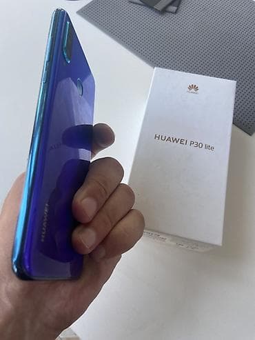 router tp link: Huawei P30 Lite, 128 GB, rəng - Göy, İki sim kartlı — 4