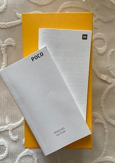 redmi note 17 pro: Poco M3, 128 GB, rəng - Mavi, Sensor — 8