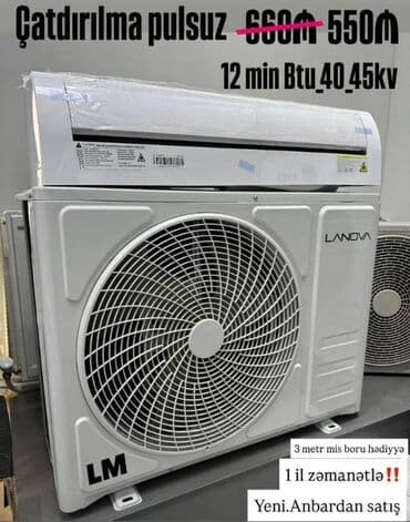 труба медная для кондиционеров: LANOVA‼️ kondisionerləri . Çatdırılma xidməti +3m mis boru pulsuz — 1