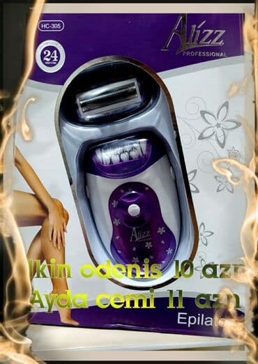 Kreditle Epilator 8 ay 11 azn Tek vesiqe ile . Arayiwsiz