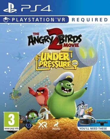 nar nomre sifaris: Ps4 üçün angry birds vr oyun diski. Tam yeni, original bağlamada — 1