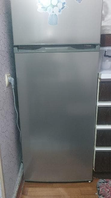 Soyuducu – iki qapılı, üst kamera dondurucu - Korpus: metalik/silver