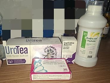 Məhsullar dəsti – müxtəlif sağlamlıq və qulluq vasitələri: - UroTea