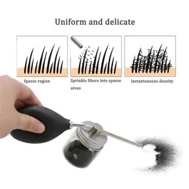 средства для укладки волос: Saçın seyrək yerlərinə toz rəng və ya pudra vurmaq üçün saç — 7