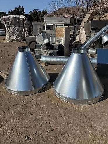 dairəvi mişar: Havalandırma sistemləri üçün spiral borular və kvadrat kanallar — 7