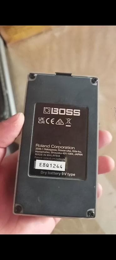 Musiqi alətləri: Məhsul: Boss GE-7 Equalizer pedalı Xüsusiyyətlər: - 7 zolaqlı EQ: 100 — 5