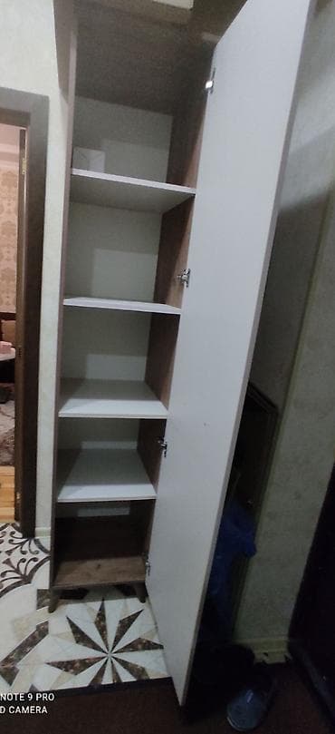 Mətbəx dolabları: Mətbəx üçün hündür saxlama şkafı - Təkqapılı, hündür və dar — 4