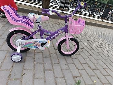 velosiped ural: Yeni İki təkərli Uşaq velosipedi 12", sürətlərin sayı: 1, Ödənişli çatdırılma — 6