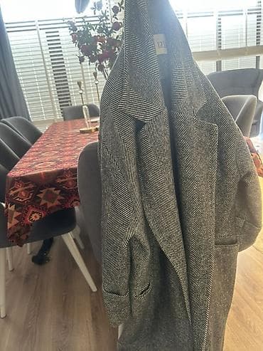 EFIL qadın palto - Rəng/naxış: boz-qaranlıq çalarlarında