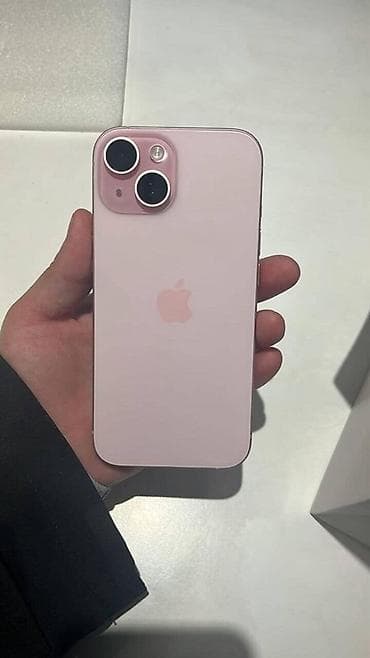 IPhone 15, 128 GB, Çəhrayı, Face ID