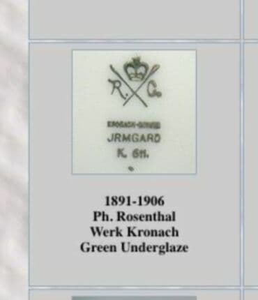 cay dəstləri: Çay dəsti, rəng - Ağ, Farfor, 6 nəfərlik, Almaniya — 25