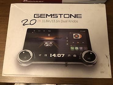 Monitorlar: GEMSTONE 2.0 avtomobil multimedia sistemi - Ekran: 2K çözünürlük — 2