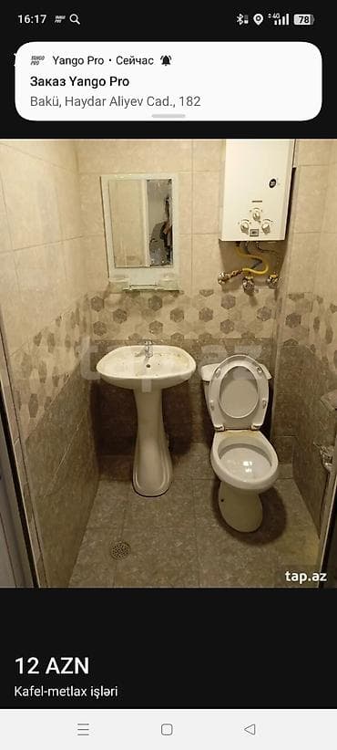 setka qapi qiymeti: Xidmət: Kafel-metlax işləri - Hamam, tualet, mətbəx və döşəmə-divar — 3