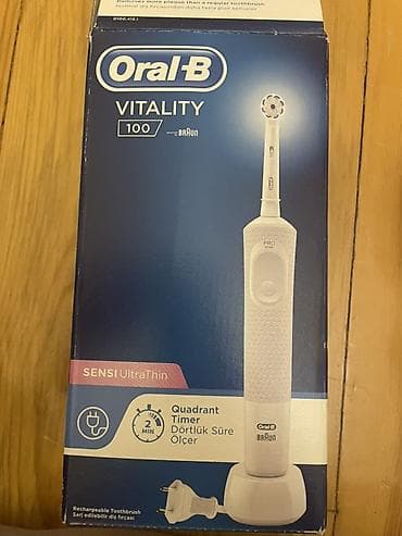 timer: İdyal vezyetdedi başlıg hedye verirem üstünde Oral-B Vitality 100 — 1