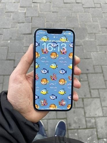 6s iphone plus: IPhone 13, 128 GB, Mavi, Face ID — 10