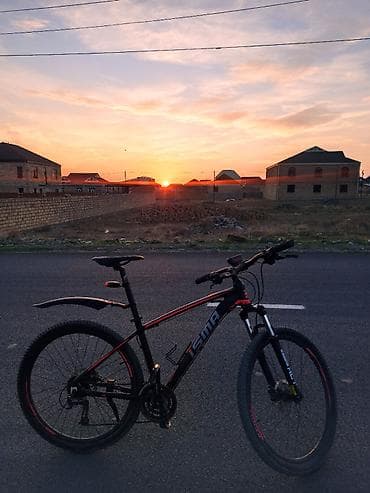 islenmis velosiped satiram: Shimano altus sistem. Tormuz mt200, on/off amortizator, jitkis maye — 2