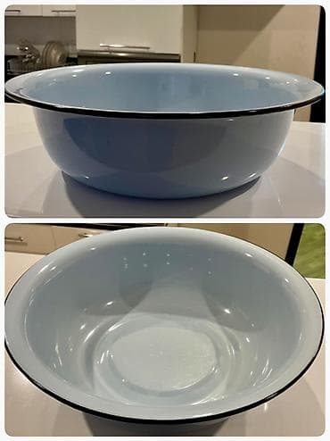 Şüşə/kristal qablar dəsti – 2 ədəd - Material: qalın şüşə/kristal -