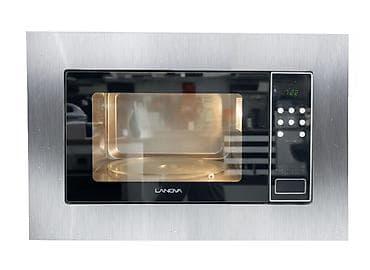 Mikrodalğalı soba Lanova, Quraşdırılan, Mikrodalğalar ilə, rəng - Gümüşü