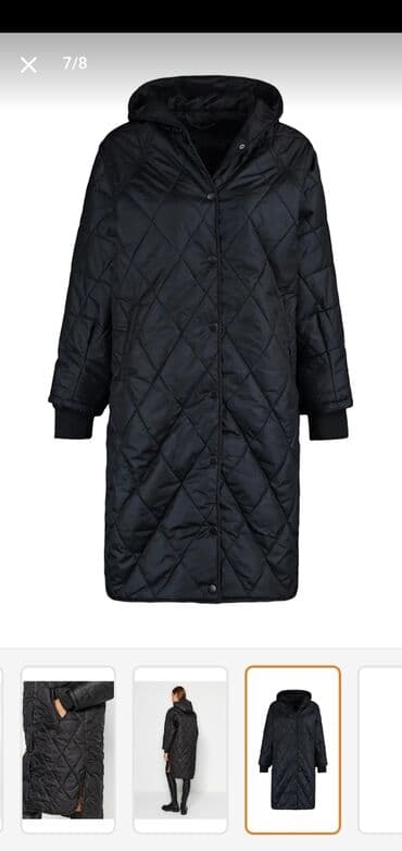 женский пуховик новый: Qadın üçün qara kurtka. Ölçüsü səhv gəldiyi üçün satılır. S-38 bədən — 8