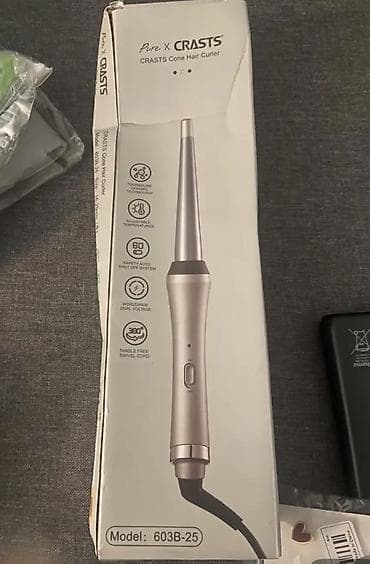 stol üstü: Yenidir işlenmeyib.Çox gözel burur saçlari CRASTS Cone Hair Curler – — 2