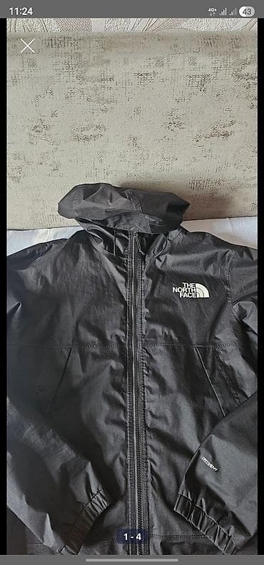 The North Face kişi küləkkeçirməz gödəkçə - Rəng: qara - Ölçü: L