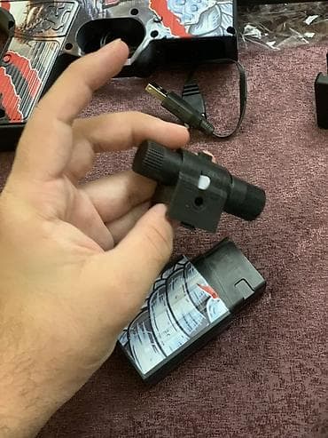 hiroskoplar ilə oyuncaqlar: M206 Electric Toy Submachine Gun – gel ball (su giləsi) atan oyuncaqlı — 7