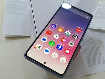kredit samsung a50: Samsung Galaxy A53 5G, 128 GB, rəng - Mavi, Zəmanət, Düyməli, Sensor — 10