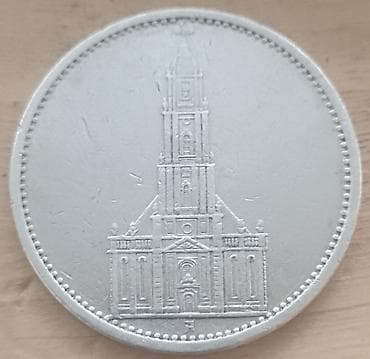 Velosipedlər: Германия 5 Марок 1934. 
Серебро . Вес-13. 9 грамм — 1