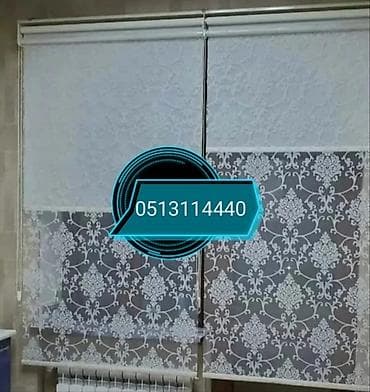 Zövqlü naxışlı jalüz pərdələr - Növ: mexaniki rulet (jalüz) pərdələr