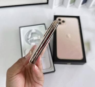 alfon 11: IPhone 11 Pro, 256 GB, Qızılı, Zəmanət, Kredit, Simsiz şarj — 8