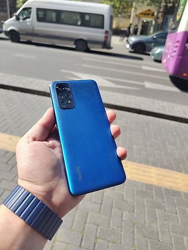 Redmi Note 11, 128 GB, rəng - Göy, Sensor, Barmaq izi, İki sim kartlı
