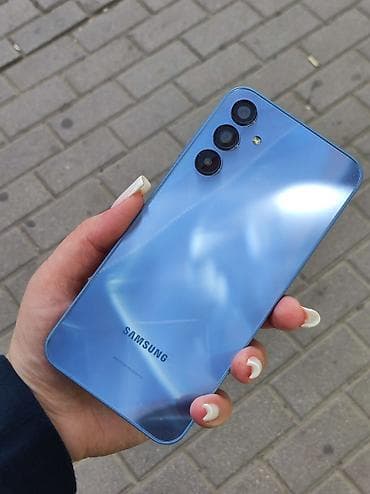 samsung tab e: Samsung Galaxy A15, 128 GB, rəng - Mavi — 2