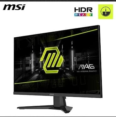 Monitorlar: MSI MAG 274F – 27" oyun monitoru - Ekran: 27 düym, Full HD 1920×1080 — 1